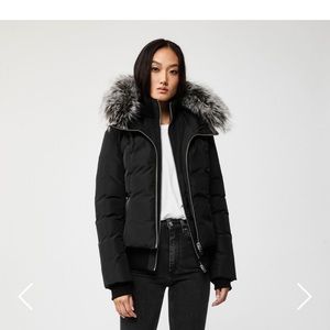 Mackage Romane with silver fur